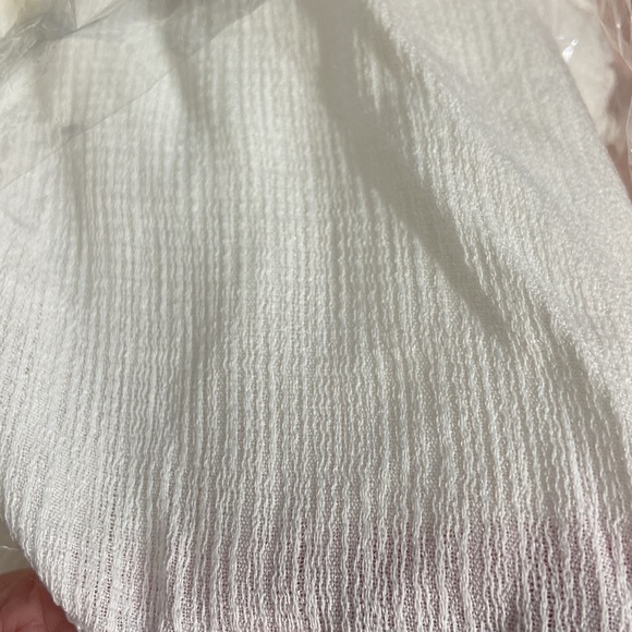 White Boho Maxi Dress Used Once Excellent Condition Size 6-8 US - Picture 4 of 5